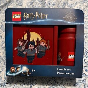 LEGO Harry Potter and Friends Red Lunch Set with Bottle